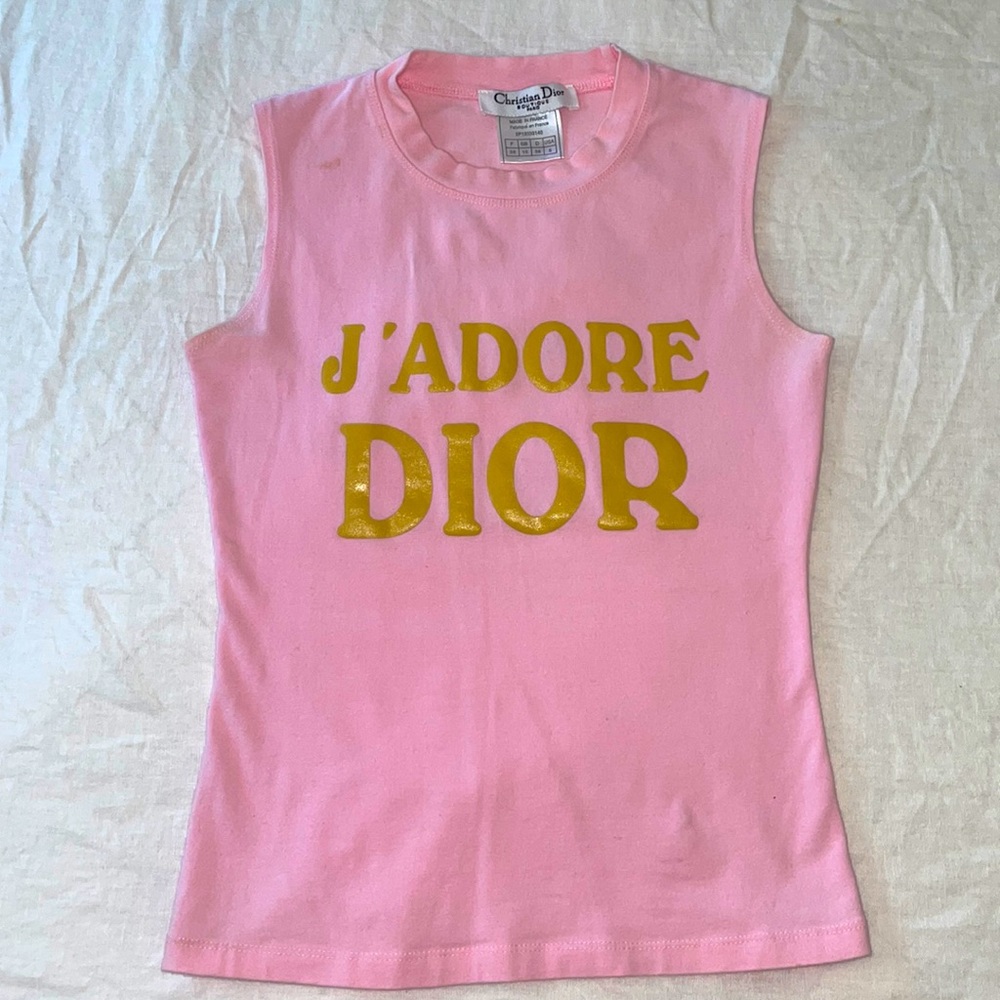 Christian Dior * Vintage J’adore Dior tank